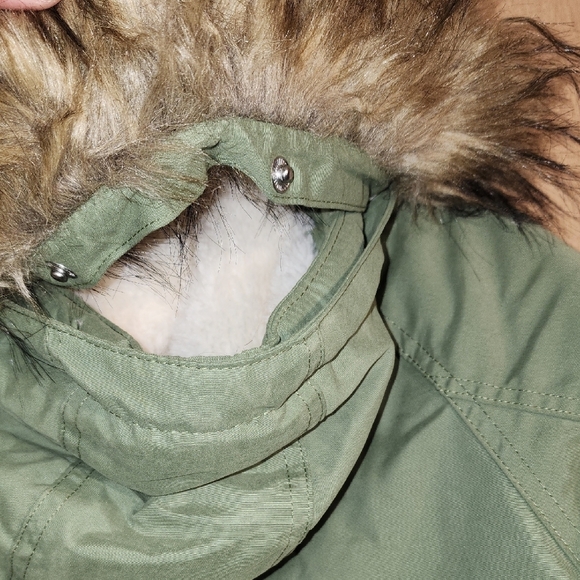 Cat & Jack Olive Green Jacket - Picture 6 of 7